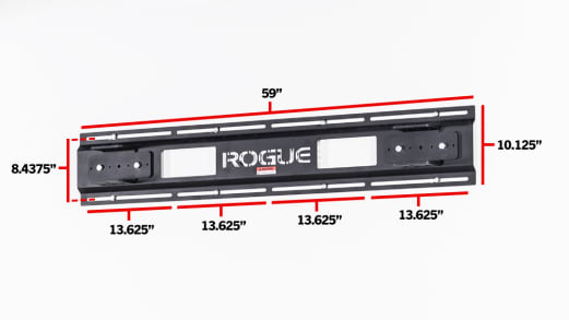 Rogue R-3W Fold Back Wall Mount Rack - Made in the USA | Rogue